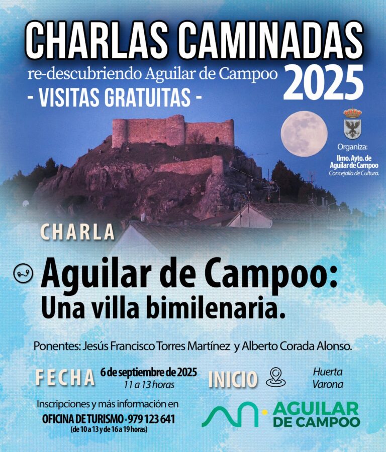 PRÓXIMAS CHARLAS CAMINADAS: 06 DE SEPTIEMBRE DE 2025
