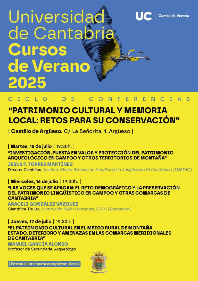 CURSOS DE VERANO 2025 (UNIVERSIDAD DE CANTABRIA)